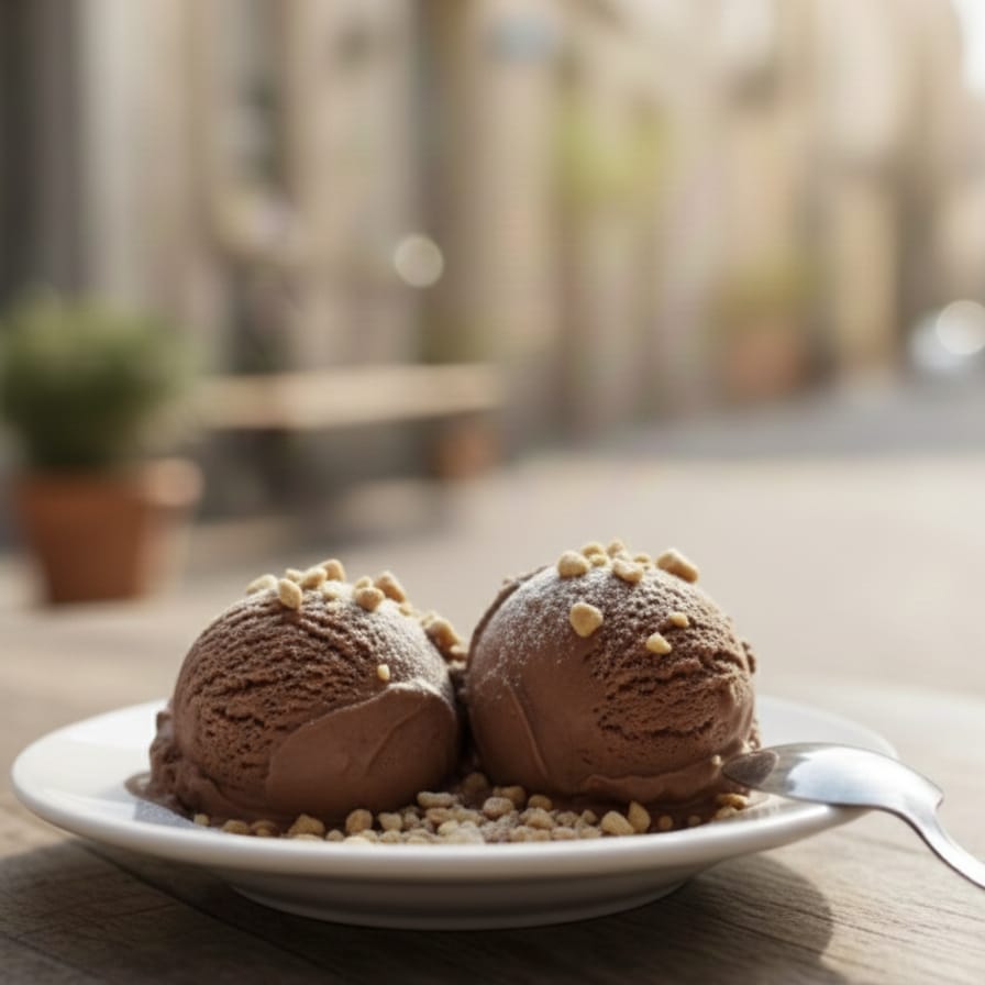 Helado Chocolate 2 Bolitas