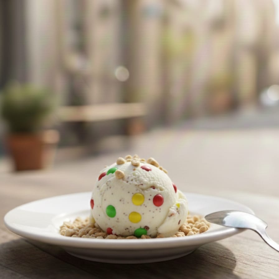 Helado de Vainilla Chips