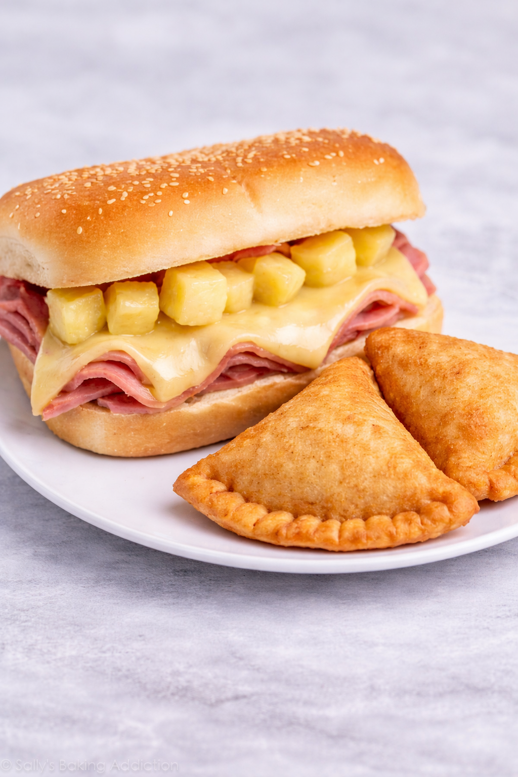 Sándwich Hawaiano